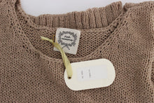 Load image into Gallery viewer, Beige Cotton Knitted Sleeveless Sweater - SexyBling