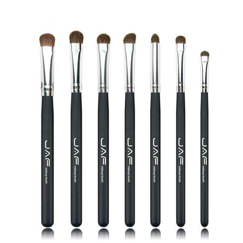 100% Natural 7pcs JAF Makeup Brushes - SexyBling