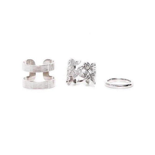 Hot Vintage Punk Style Metal Midi Rings - SexyBling
