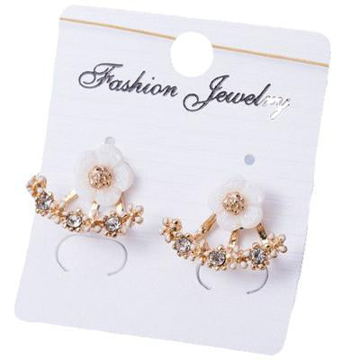 Crystal Stud Earrings - SexyBling