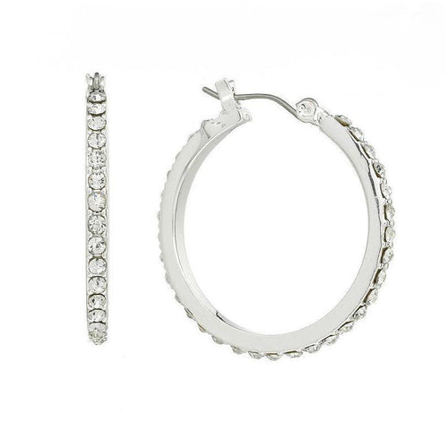 Austrian Crystal Hoop Earrings - SexyBling