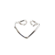 Load image into Gallery viewer, Hot V Shape Silver Metal Toe Ring - SexyBling