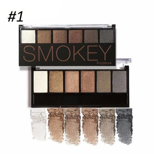 6 Colors Shimmer Eye Shadow Makeup Set - SexyBling