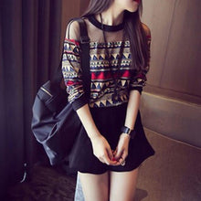Load image into Gallery viewer, Patchwork Eurpoean Floral Top - SexyBling