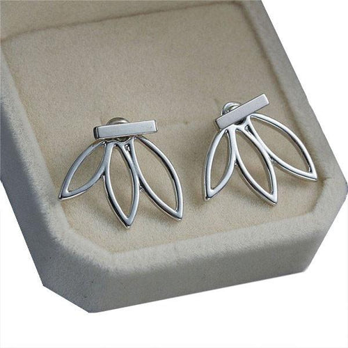 Doreen Beads Lotus Earrings - SexyBling