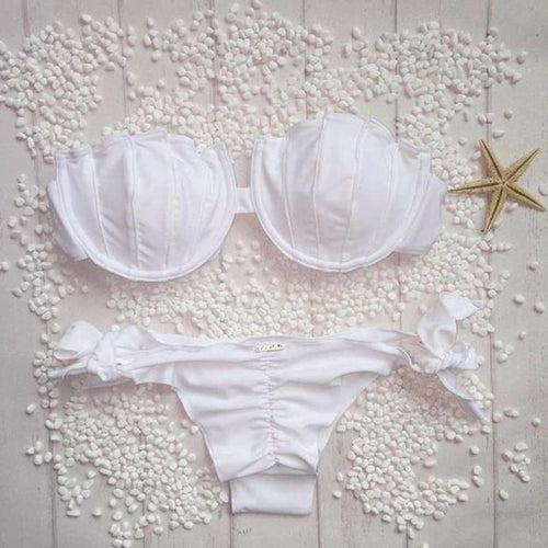 2 Piece Seashell Bikini Swimsuit - SexyBling