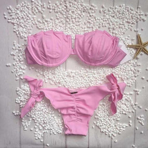 2 Piece Seashell Bikini Swimsuit - SexyBling