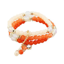 Load image into Gallery viewer, 3 Multi Layered Bead Bracelets - SexyBling