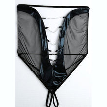 Load image into Gallery viewer, Erotic Transparent Fishnet Open Bra Lingerie - SexyBling