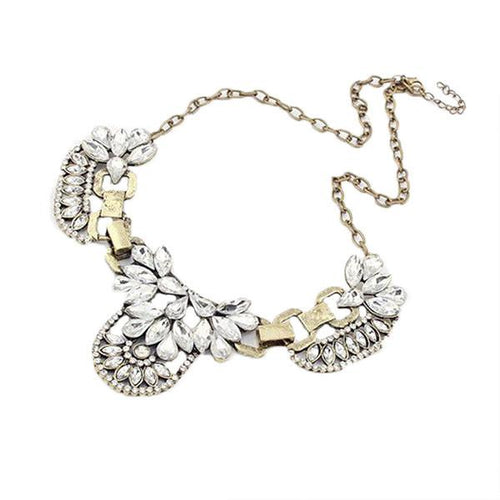 Crystal Collar Necklace - SexyBling