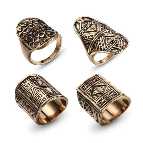 Antique Plated Bohemian Rings For Women - SexyBling