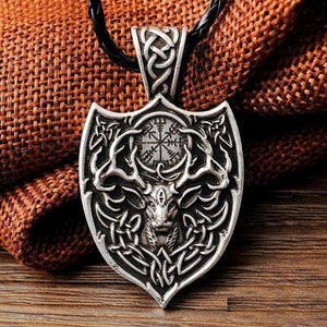 Antique Vikings Pendant Necklace - SexyBling