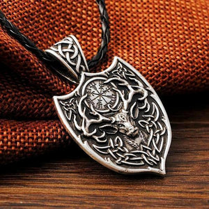 Antique Vikings Pendant Necklace - SexyBling