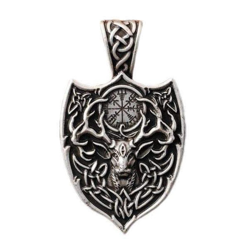 Antique Vikings Pendant Necklace - SexyBling