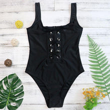 Load image into Gallery viewer, Bandage One Piece Swimsuit - SexyBling