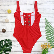 Load image into Gallery viewer, Bandage One Piece Swimsuit - SexyBling