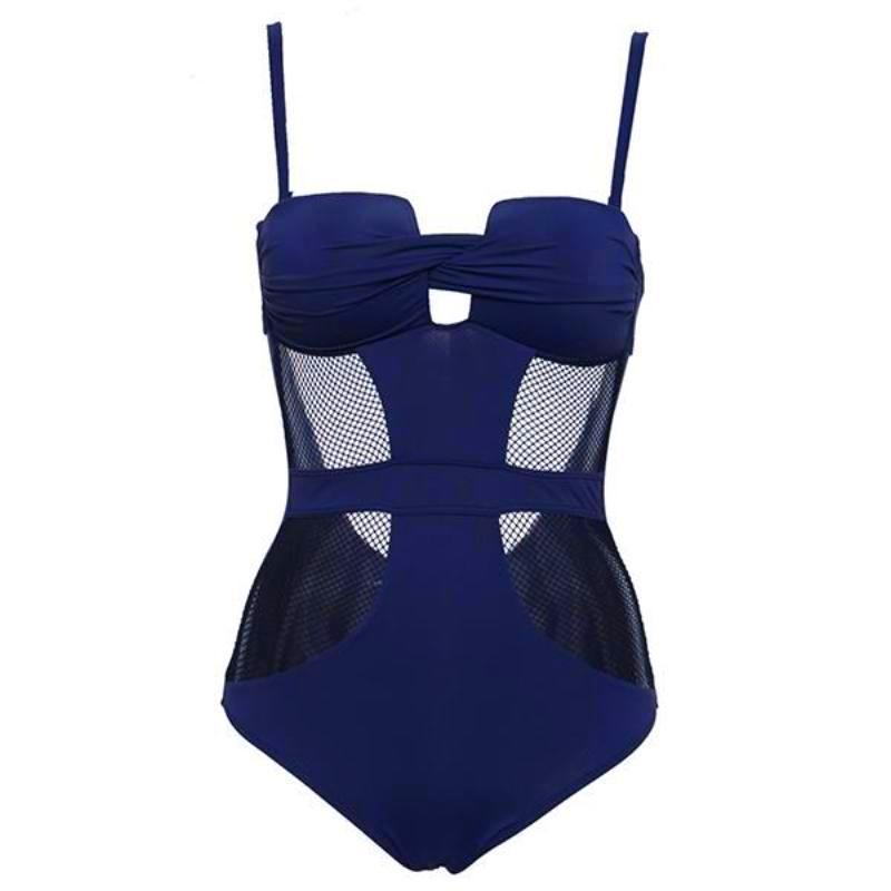 Beachin One Piece Bandage Bikini - SexyBling