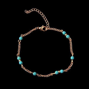 Bead Chain Anklet - SexyBling