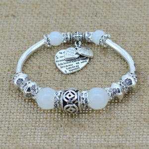 Beautiful Bead Love Charm Bracelet - SexyBling