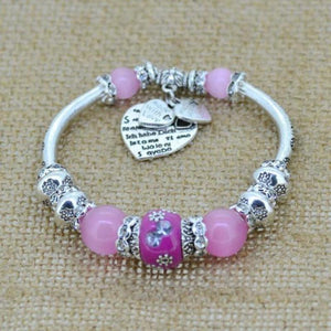 Beautiful Bead Love Charm Bracelet - SexyBling