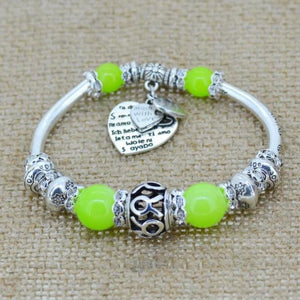 Beautiful Bead Love Charm Bracelet - SexyBling