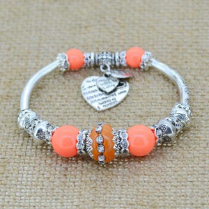 Beautiful Bead Love Charm Bracelet - SexyBling