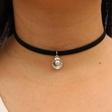 Load image into Gallery viewer, Black Leather Choker Pendant Necklaces - SexyBling