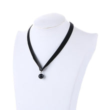 Load image into Gallery viewer, Rope Resin Pendant Choker Necklace - SexyBling