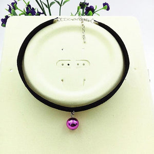 Rope Resin Pendant Choker Necklace - SexyBling