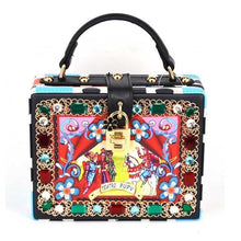 Load image into Gallery viewer, Bling Rhinestone Purses Square Shape - SexyBling