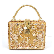 Load image into Gallery viewer, Bling Rhinestone Purses Square Shape - SexyBling