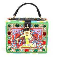 Load image into Gallery viewer, Bling Rhinestone Purses Square Shape - SexyBling