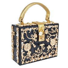 Load image into Gallery viewer, Bling Rhinestone Purses Square Shape - SexyBling