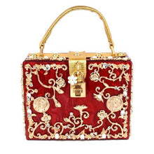 Load image into Gallery viewer, Bling Rhinestone Purses Square Shape - SexyBling