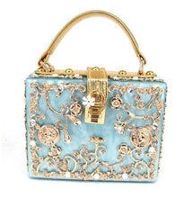Load image into Gallery viewer, Bling Rhinestone Purses Square Shape - SexyBling