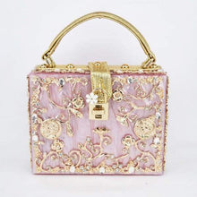 Load image into Gallery viewer, Bling Rhinestone Purses Square Shape - SexyBling