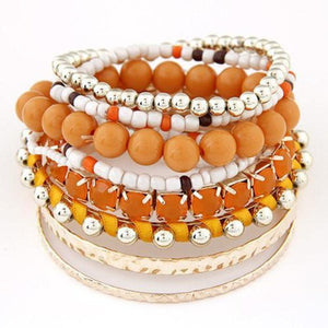 Multilayer Candy Color Bohemian Bracelets - SexyBling