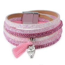 Load image into Gallery viewer, Bohemian Leather Charm Tassel Bracelet - SexyBling