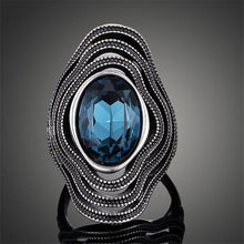 Load image into Gallery viewer, Boho Blue Stone Ring - SexyBling