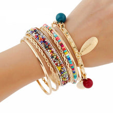 Load image into Gallery viewer, Boho Style Beaded Armband Cuff - SexyBling