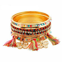 Load image into Gallery viewer, Boho Style Beaded Armband Cuff - SexyBling