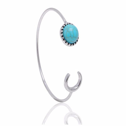 Boho Turuoise Cuff Bracelet - SexyBling