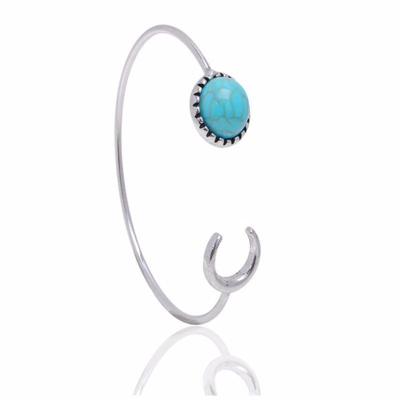 Boho Turuoise Cuff Bracelet - SexyBling