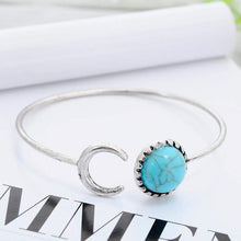 Load image into Gallery viewer, Boho Turuoise Cuff Bracelet - SexyBling
