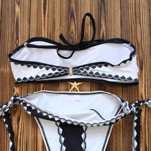 Load image into Gallery viewer, Brazilian Bikini With Side Tie Cheeky Bottom - SexyBling