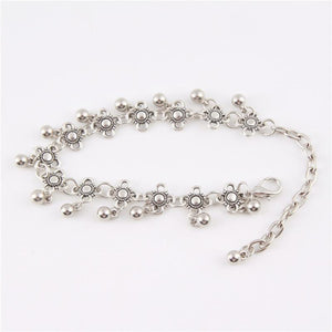 Charm Silver Bell Anklets for Women - SexyBling