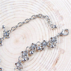 Charm Silver Bell Anklets for Women - SexyBling