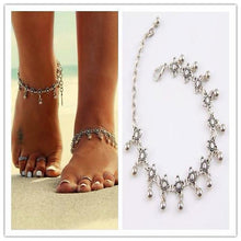 Load image into Gallery viewer, Charm Silver Bell Anklets for Women - SexyBling