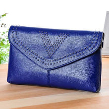 Load image into Gallery viewer, Crossbody Clutch Bag With Rivets