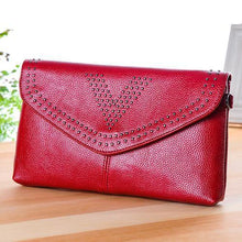 Load image into Gallery viewer, Crossbody Clutch Bag With Rivets